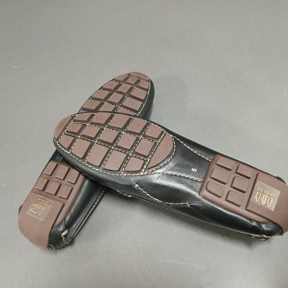 MARC JOSEPH NEW YORK Black Leather Loafer Size 5, Made in Brazil. Brand New. - Picture 5 of 5